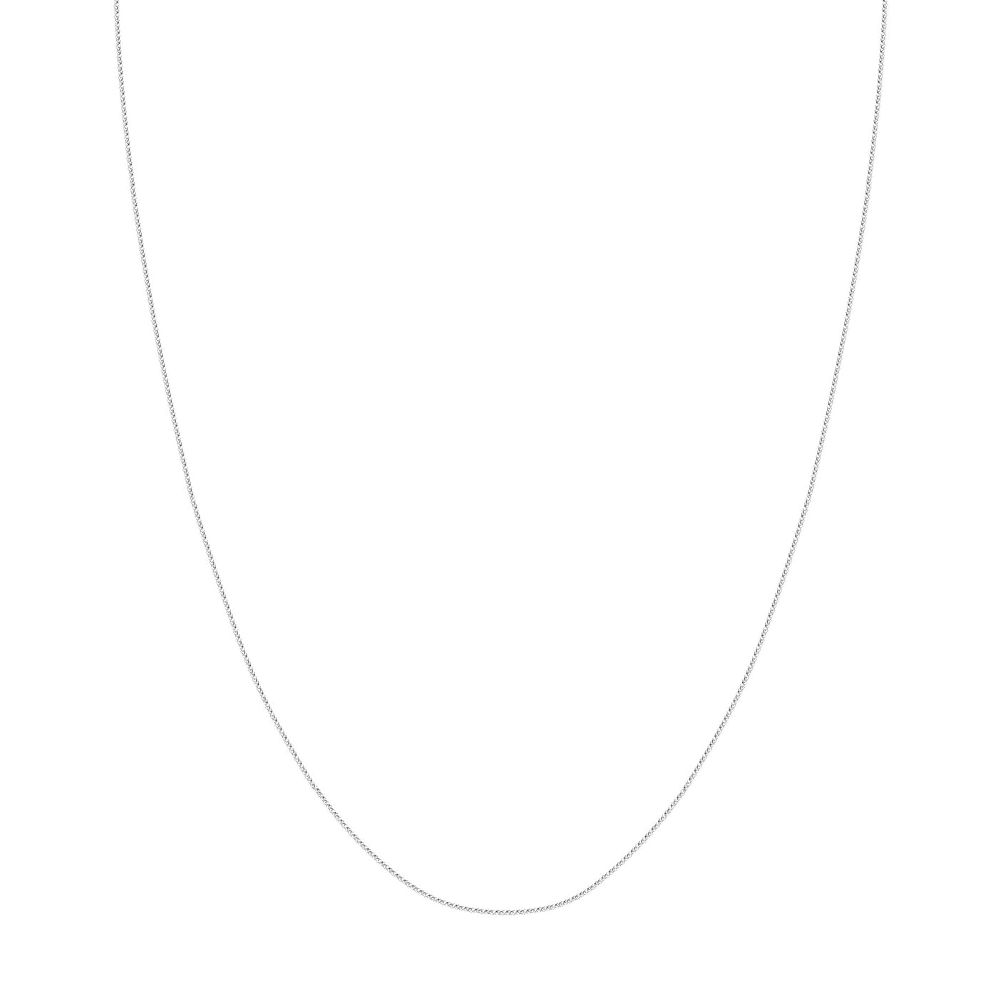 0.85mm Square Wheat Chain with Spring Ring