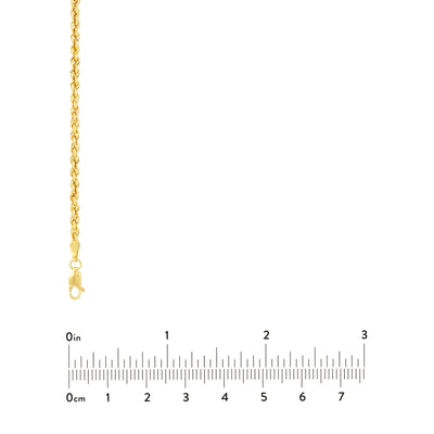 2.9mm Light Rope Chain with Lobster Lock