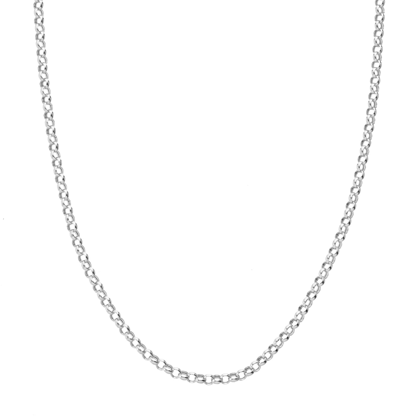 3.75mm Hollow Rolo Chain with Lobster Lock