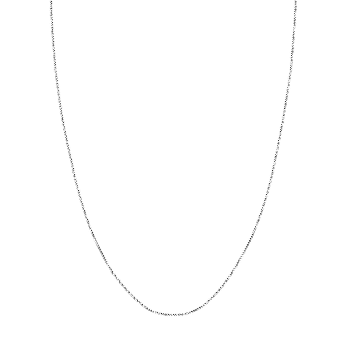 1.75mm Square Wheat Chain with Lobster Lock