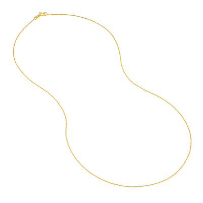 0.65mm Pendant Rope Chain with Spring Ring