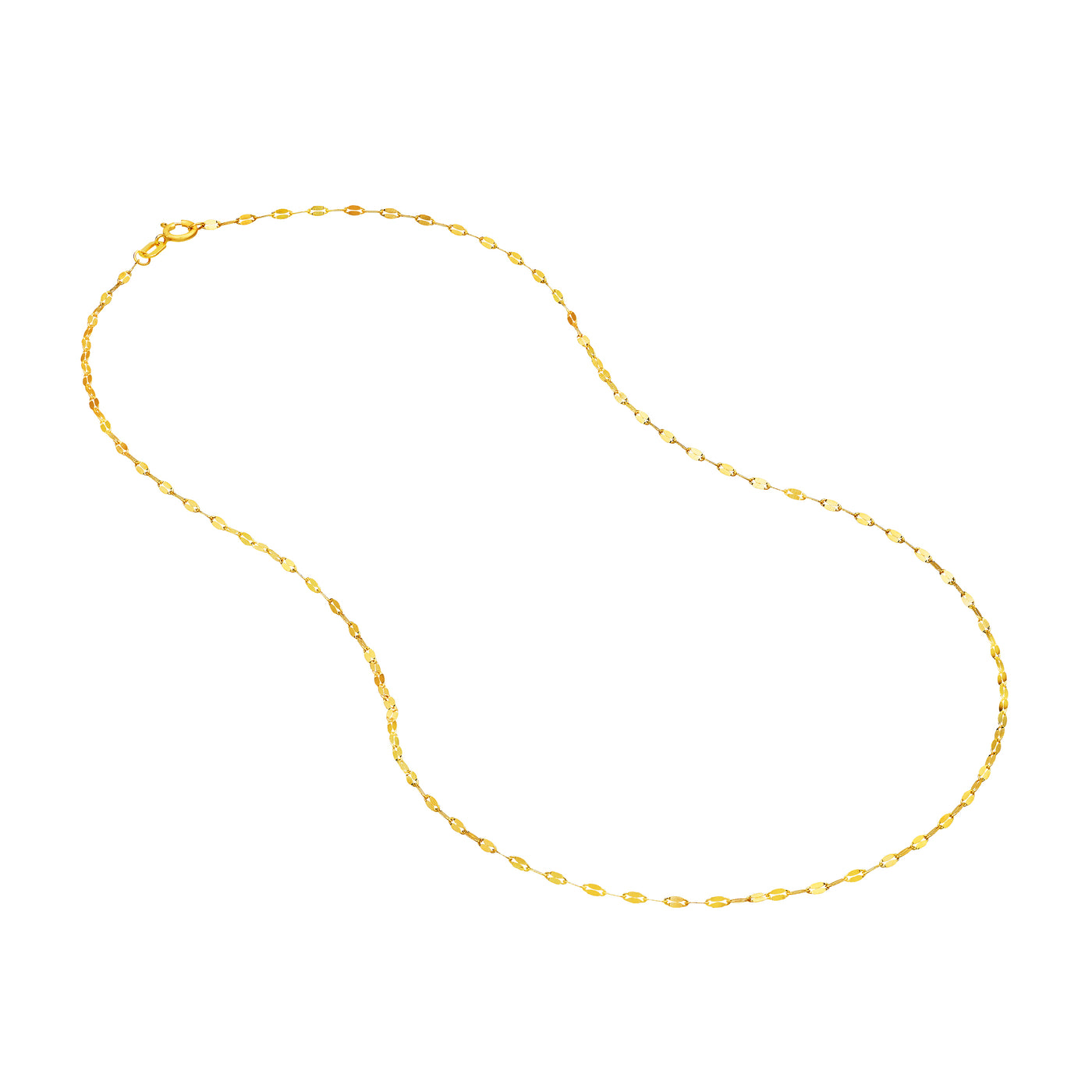 1.45mm Hammered Forzentina Chain