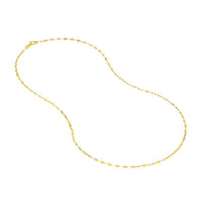 1.45mm Hammered Forzentina Chain