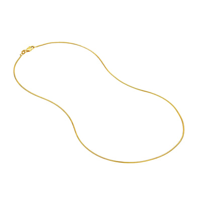 1mm Snake Chain with Lobster Lock
