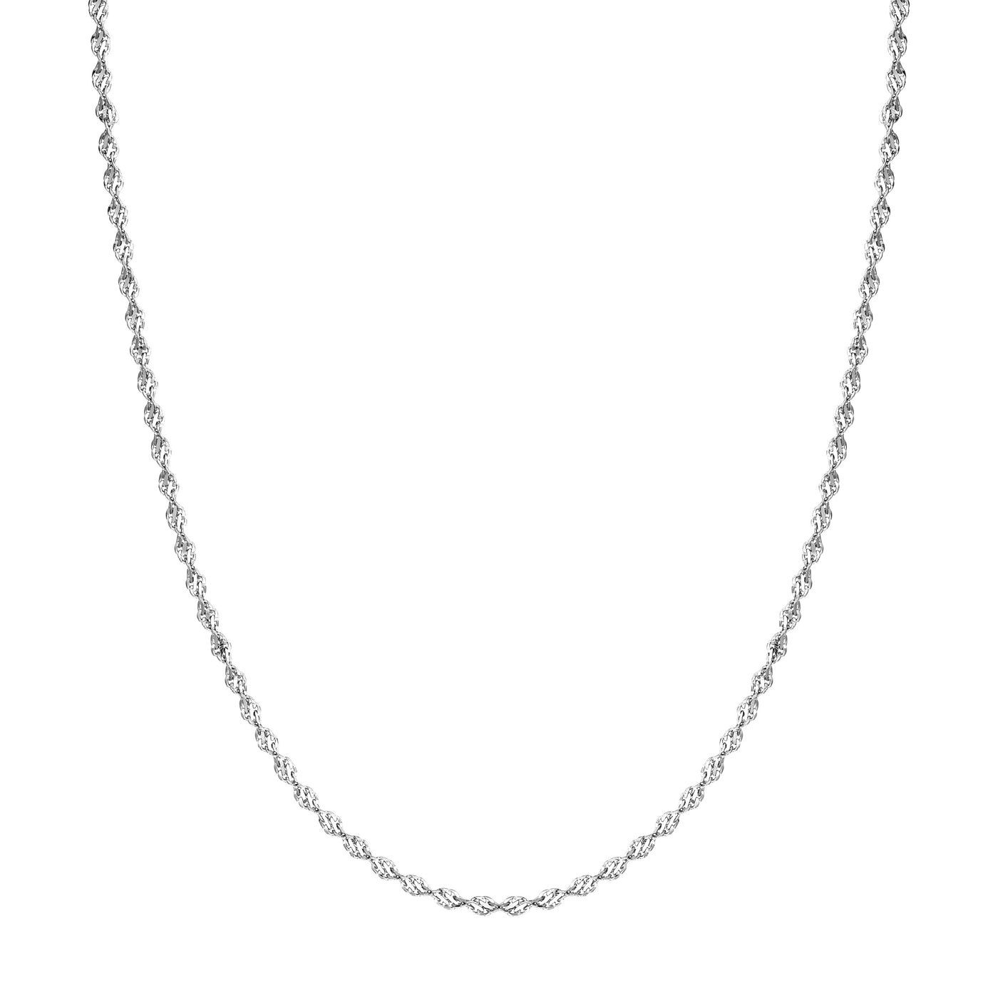 Sterling Silver 2.9mm Dorica Chain