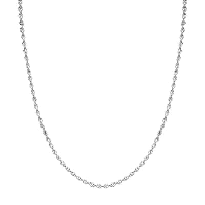 Sterling Silver 2.9mm Dorica Chain