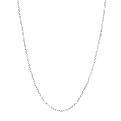 Sterling Silver 1.2mm Pendant Rope Chain
