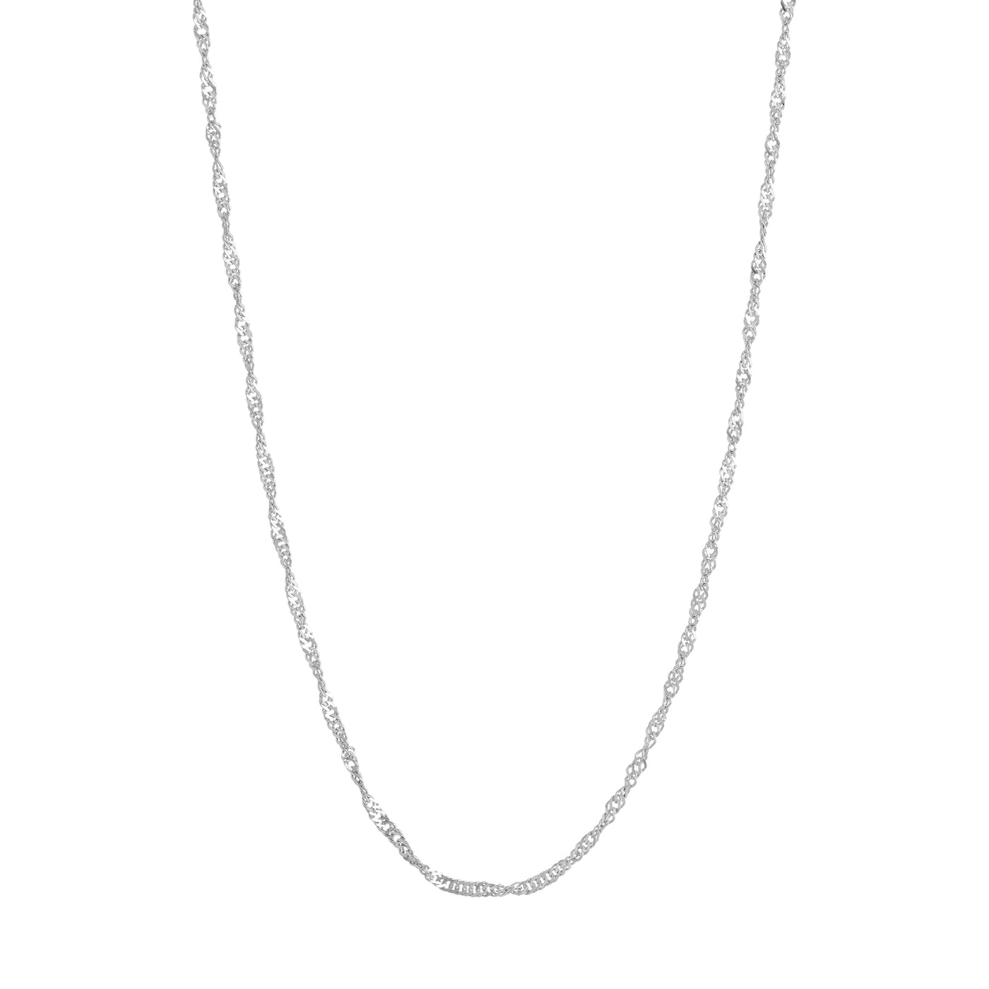 Sterling Silver 1.4mm Singapore Chain