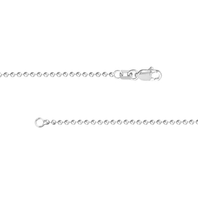 Sterling Silver 1.5mm Bead Chain