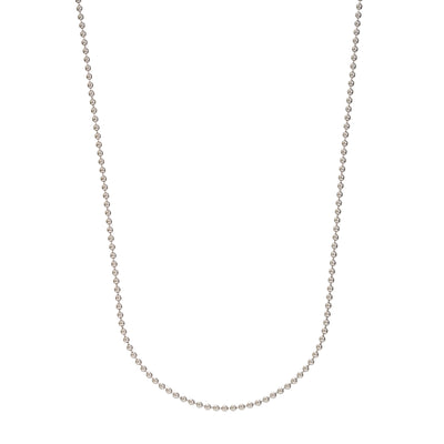 Sterling Silver 2mm Bead Chain