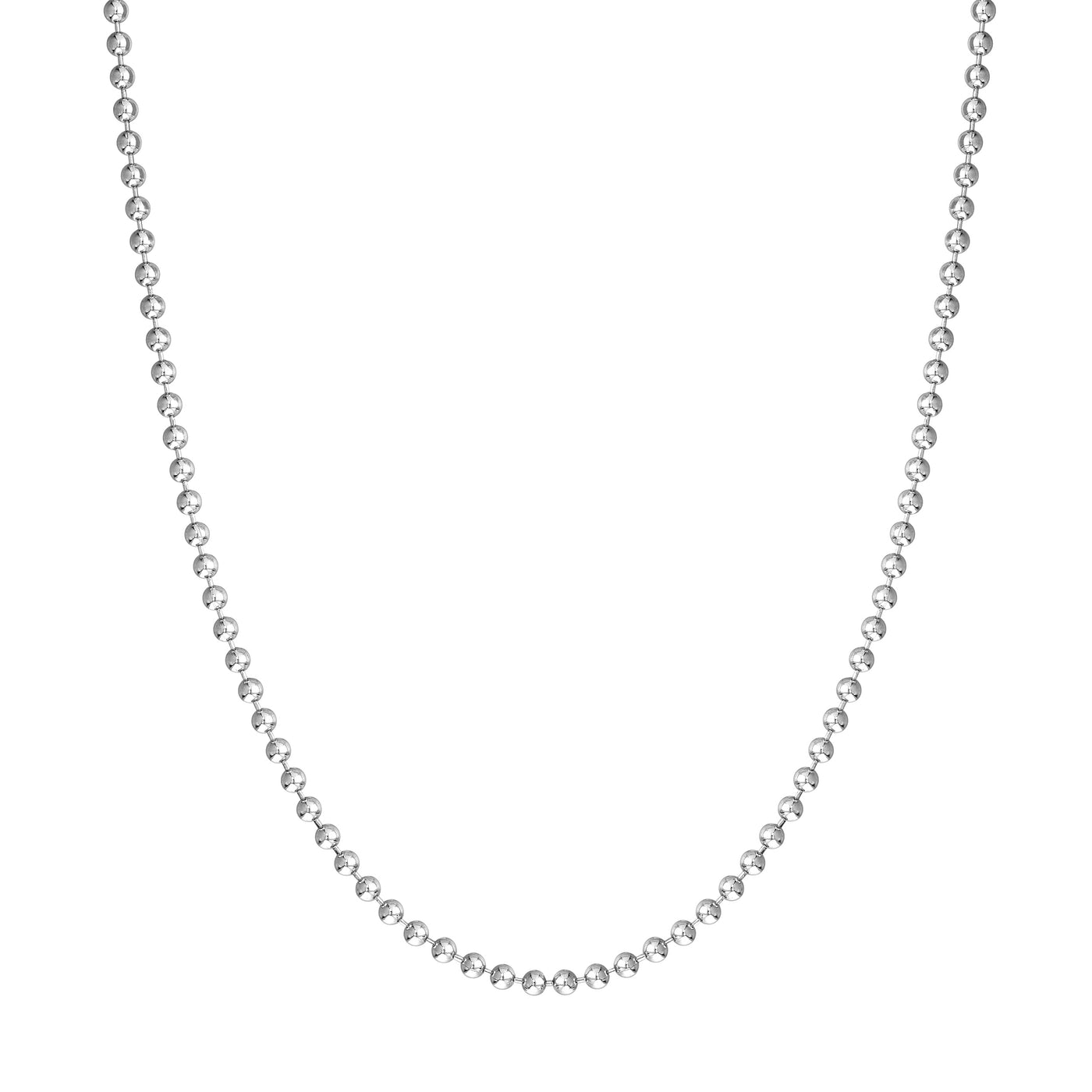 Sterling Silver 3mm Bead Chain