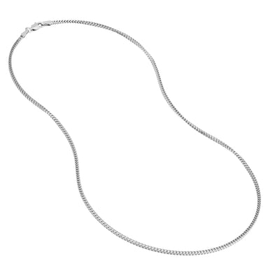 Sterling Silver 1.45mm Franco Chain with Lobster Lock