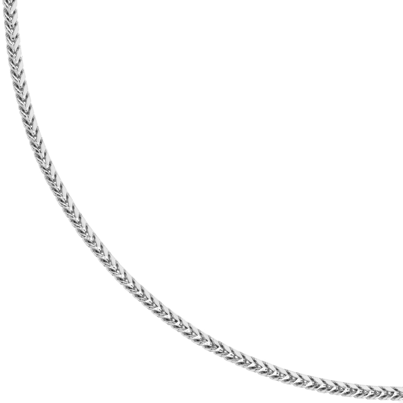 Sterling Silver 1.9mm Franco Chain with Lobster Lock