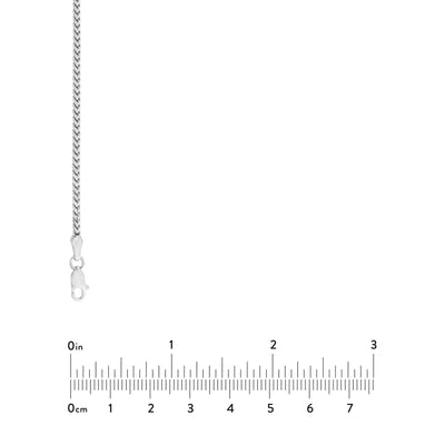 Sterling Silver 1.9mm Franco Chain with Lobster Lock