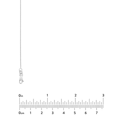 0.9mm Adjustable Cable Chain with Lobster Lock