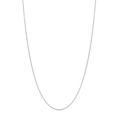 0.66mm Adjustable Box Chain with Lobster Lock