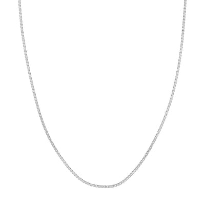 Sterling Silver 1.82mm Box Chain with Lobster Lock