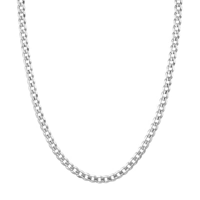 5.7mm Concave Cuban Curb Chain with Lobster End Caps