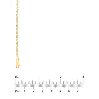 1.8mm Designer Rope Chain