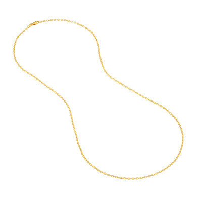 1.85mm Designer Rolo Chain with Lobster Lock