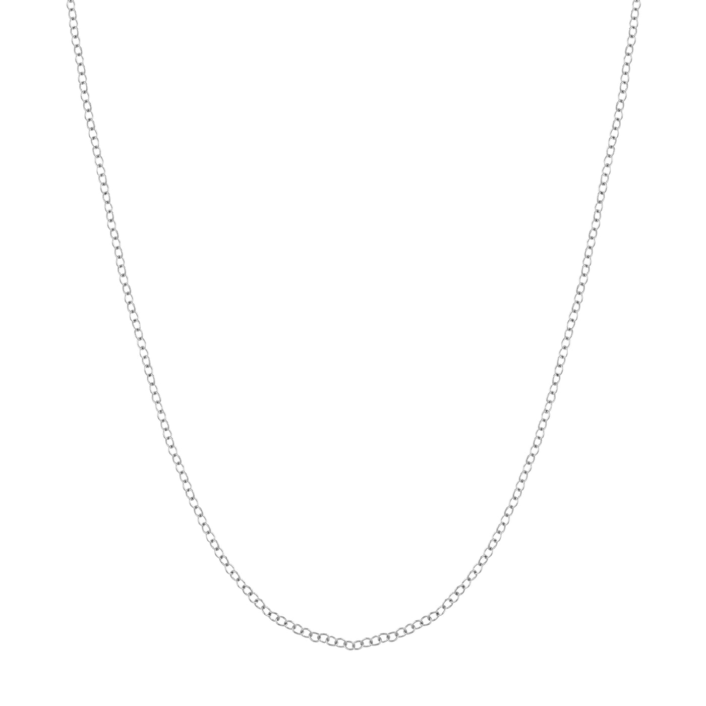 Sterling Silver 1.35mm Open Cable Chain