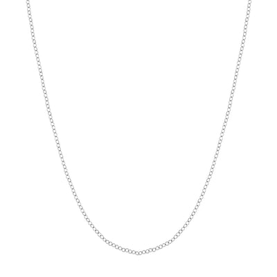 Sterling Silver 1.35mm Open Cable Chain