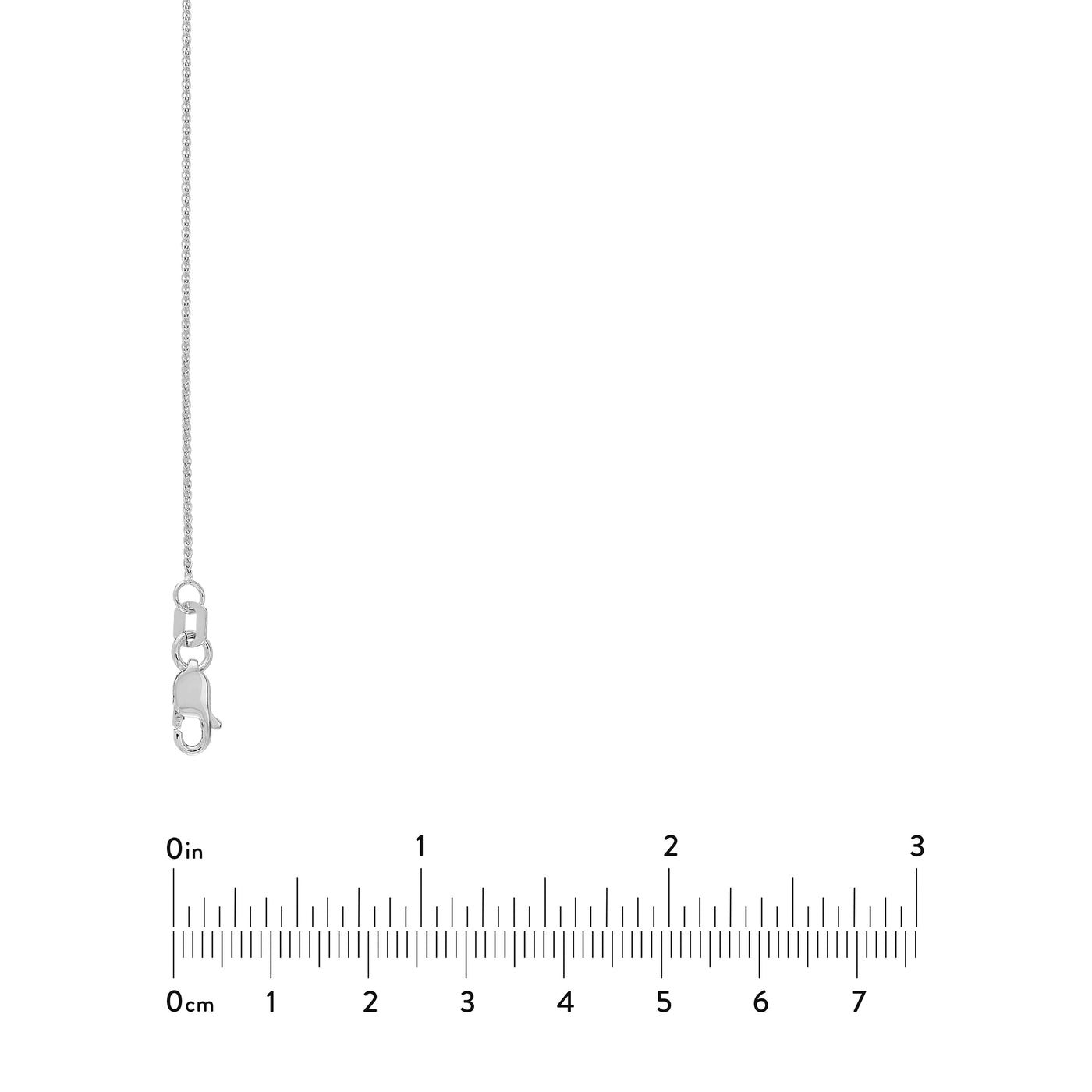 0.85mm Adjustable Wheat Chain with Lobster Lock