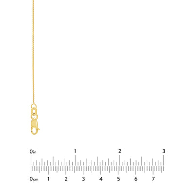 0.85mm Adjustable Wheat Chain with Lobster Lock