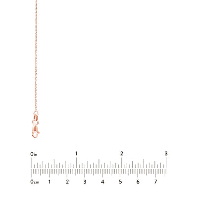 1.15mm Sparkle Singapore Chain with Lobster Lock