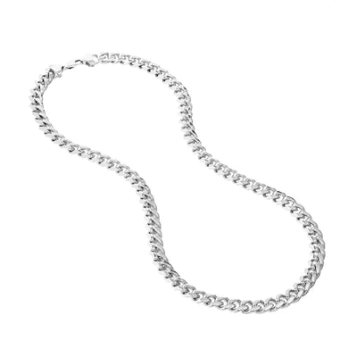 Sterling Silver 10.4mm Miami Cuban Chain with Lobster Lock