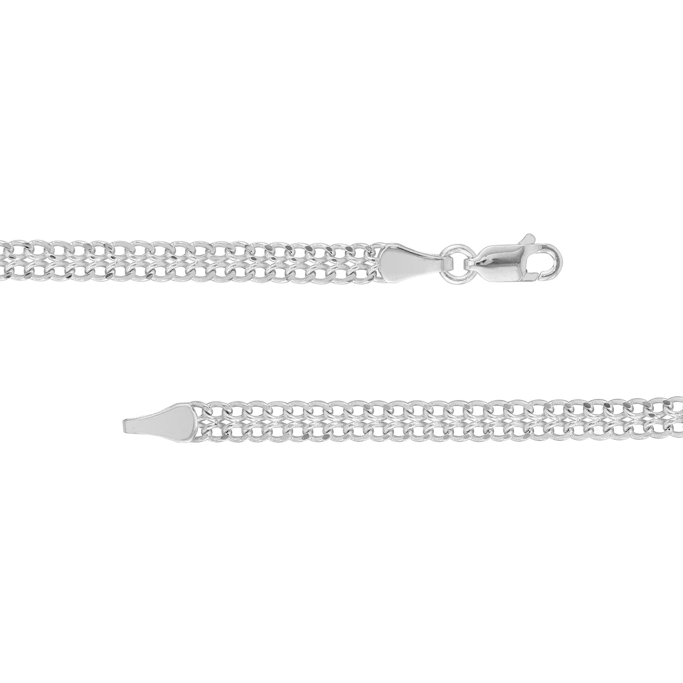 4.3mm D/C Curb Bismarck Chain