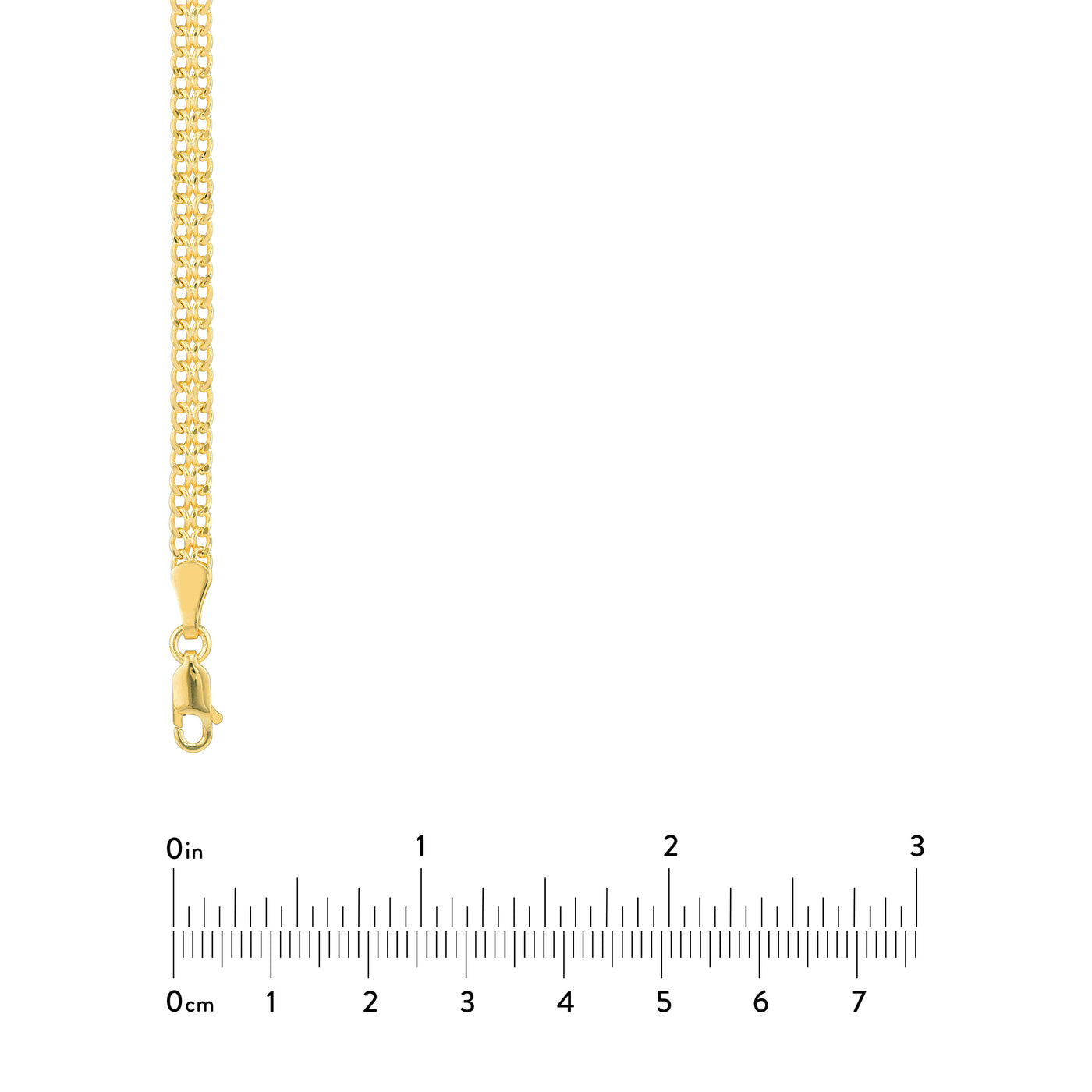 4.3mm D/C Curb Bismarck Chain