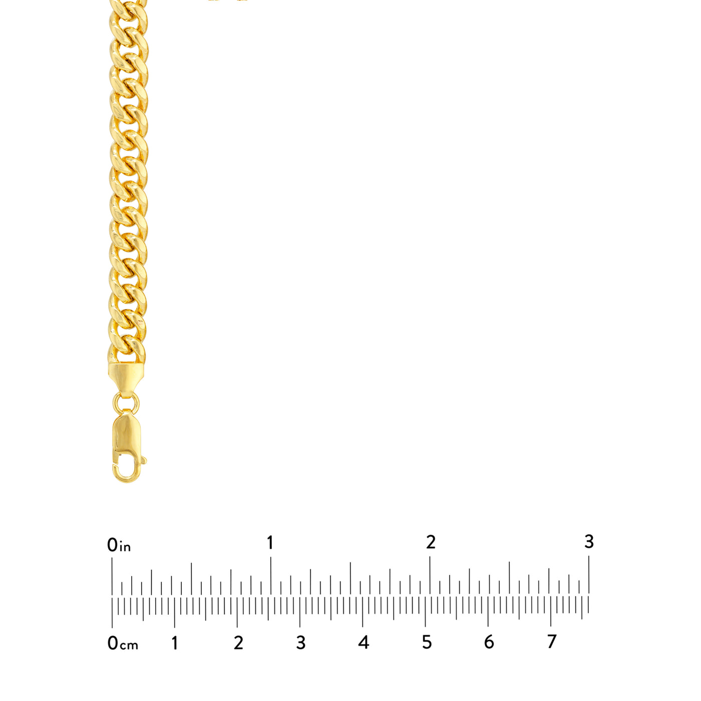 7.4mm Light Miami Cuban Chain