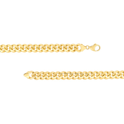 11.00mm T-Miami Cuban with Pear Shape Lock