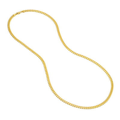 5.0mm Miami Cuban Chain with Lobster Lock