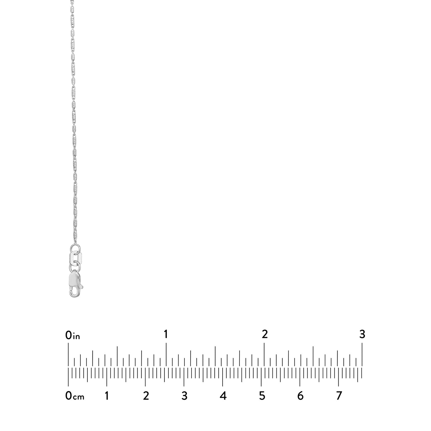 0.95mm D/C Tube Bead Chain with Lobster Lock