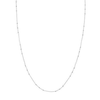Triple Bead Saturn Chain with Lobster Lock