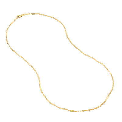 Singapore Flat Saturn Chain