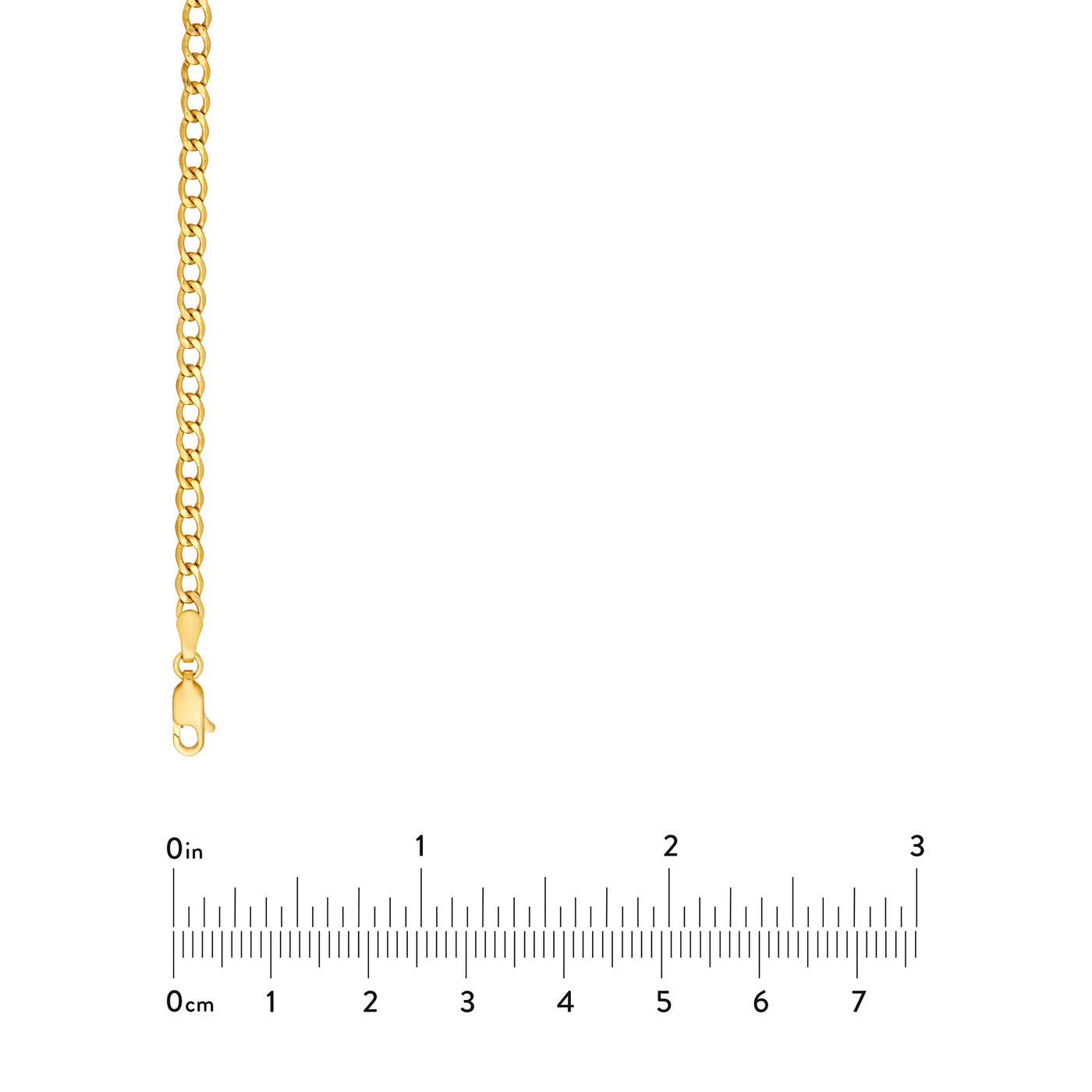 3.70mm Hollow D/C Curb Chain