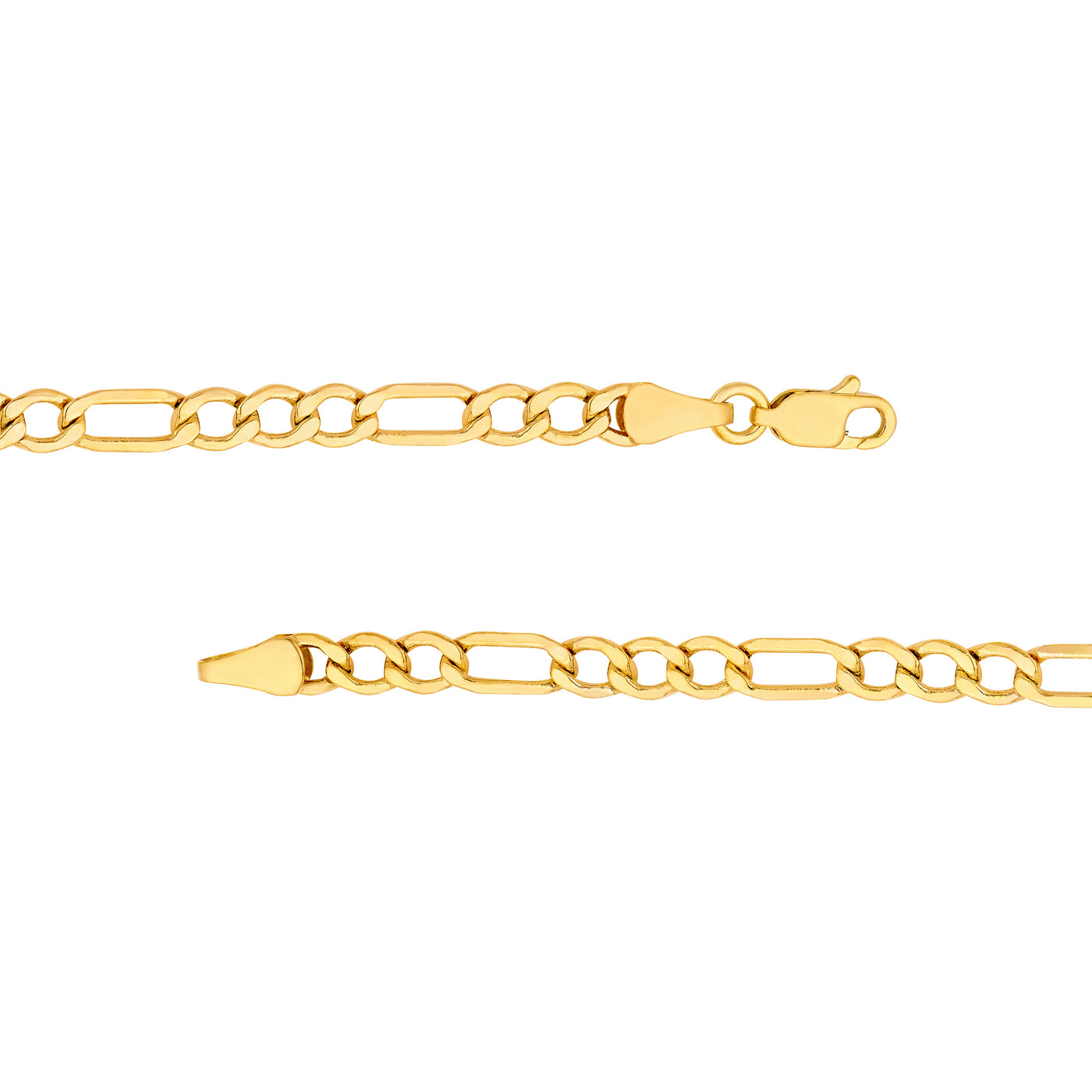 4.40mm Hollow D/C Figaro Chain