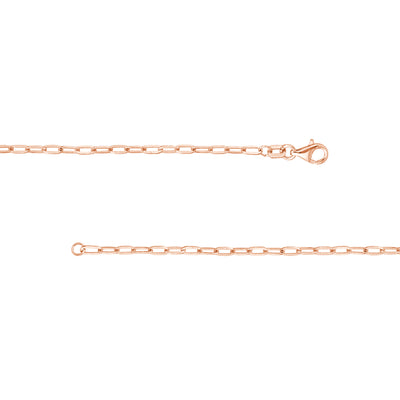 2.1mm Paper Clip Chain