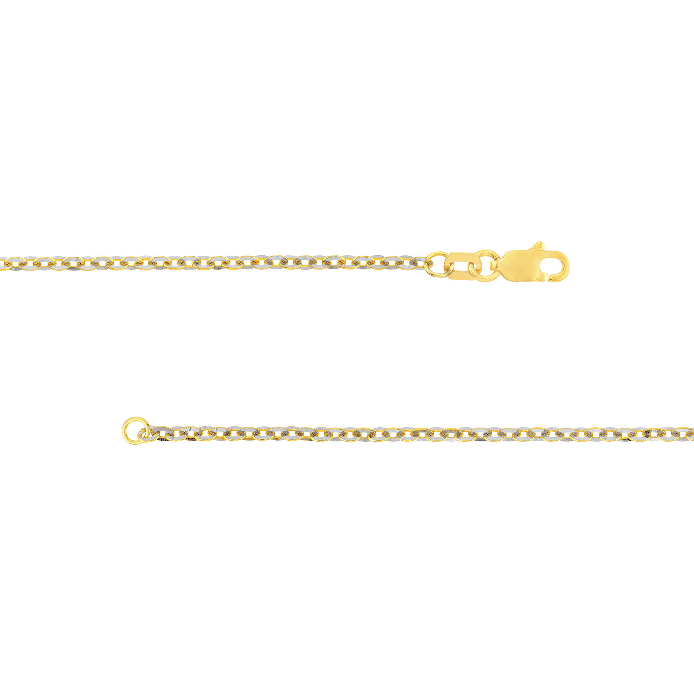 Two-Tone Brill Cable Chain
