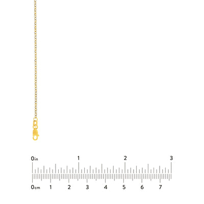 Two-Tone Brill Cable Chain