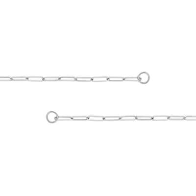 3.80mm Split Hollow Paper Clip Chain
