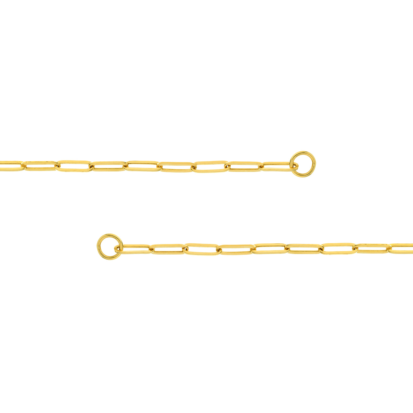 3.80mm Split Hollow Paper Clip Chain