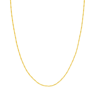 1.50mm D/C Bead and Long Bar Chain