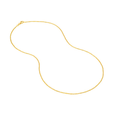 1.50mm D/C Bead and Long Bar Chain
