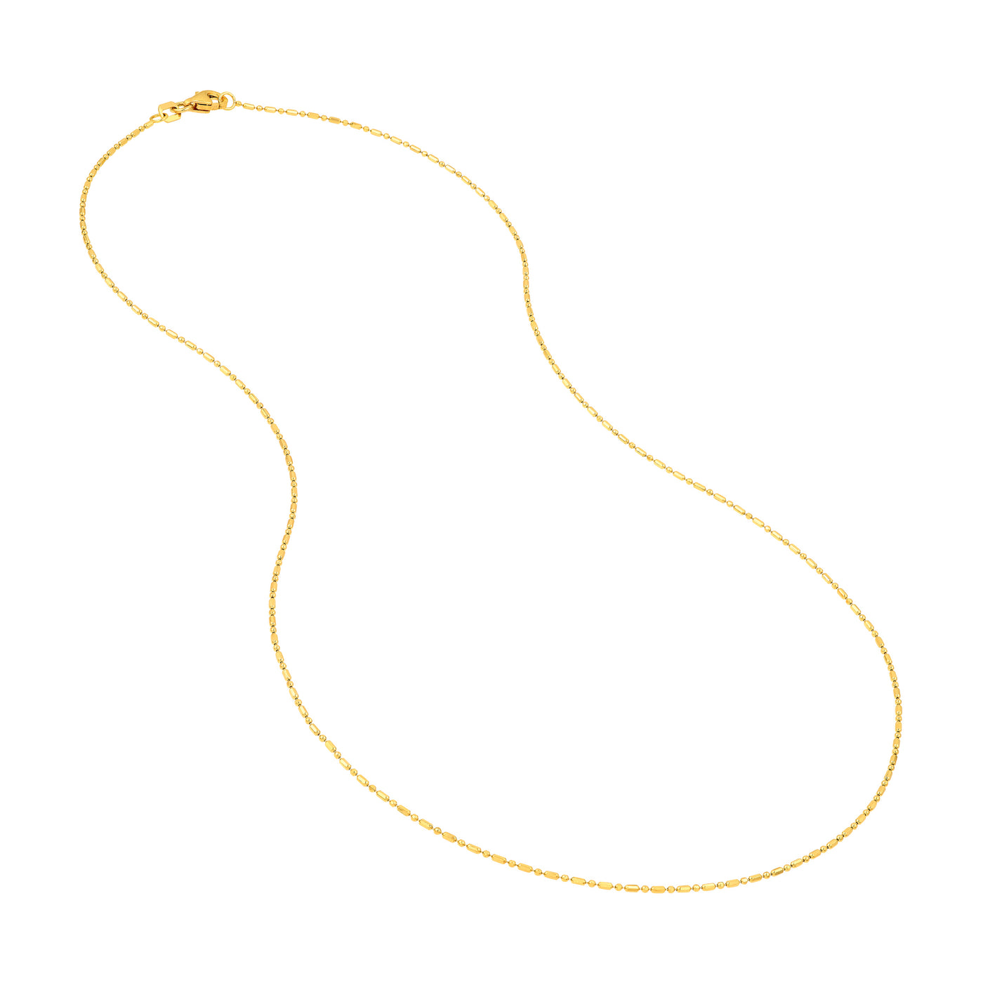 1.0mm D/C Bead and Bar Chain
