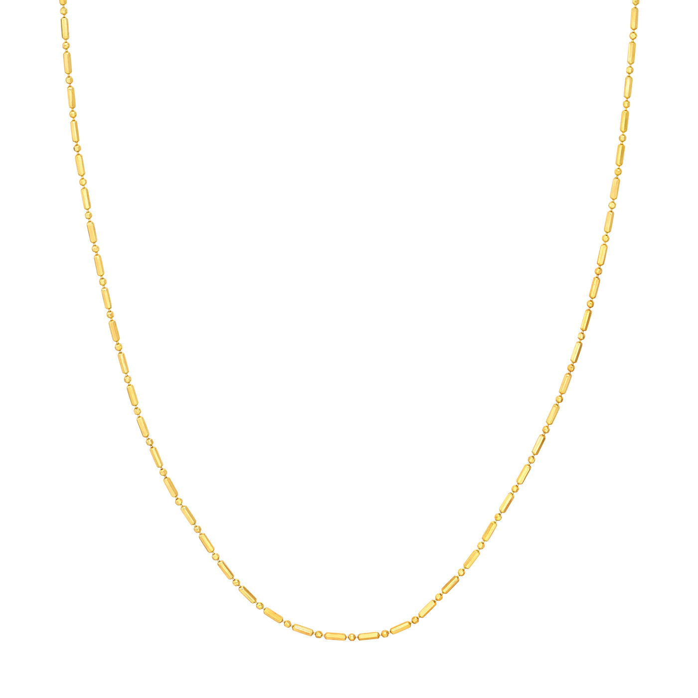 1.50mm Bead and Long Bar Chain