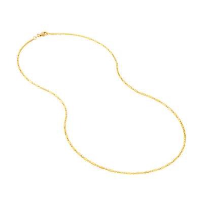 1.50mm Bead and Long Bar Chain